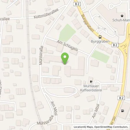 Standortübersicht der Tankstelle Huber Haustechnik GmbH in 82418 Murnau