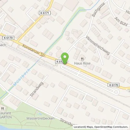 Standortübersicht der Tankstelle Regioladen+ GmbH & Co.KG in 78476 Allensbach