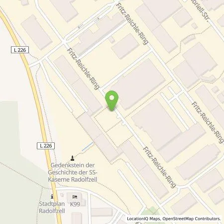 Standortübersicht der Tankstelle Regioladen+ GmbH & Co.KG in 78315 Radolfzell