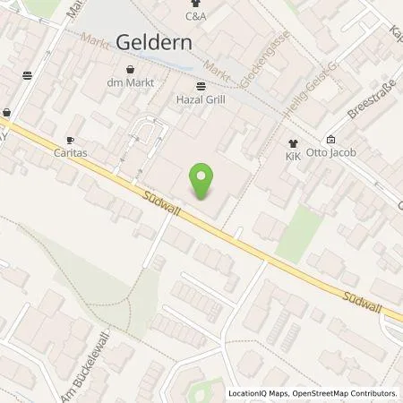 Standortübersicht der Tankstelle Stadtwerke Geldern GmbH in 47608 Geldern