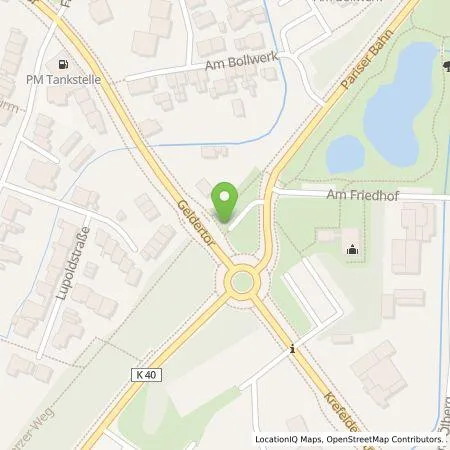 Standortübersicht der Tankstelle Stadtwerke Geldern GmbH in 47608 Geldern