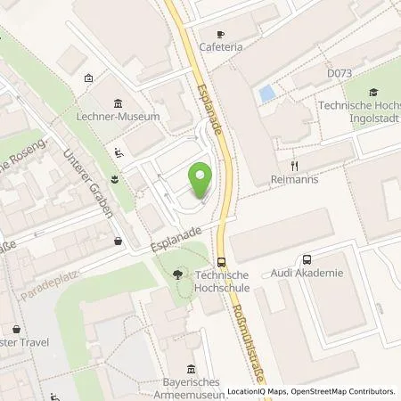 Standortübersicht der Tankstelle IFG Ingolstadt AöR in 85049 Ingolstadt