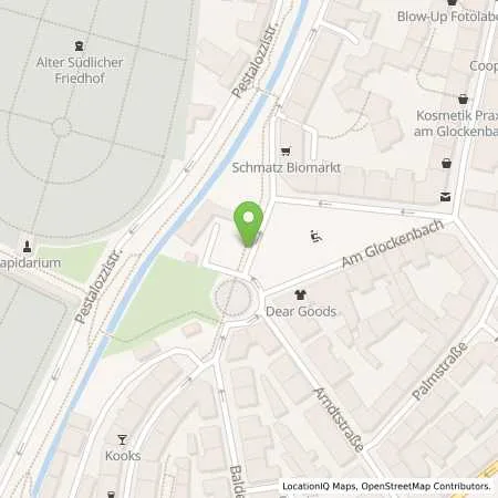 Standortübersicht der Tankstelle SWM Versorgungs GmbH in 80469 München