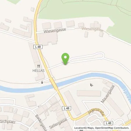 Standortübersicht der Tankstelle Städtische Werke Spremberg (Lausitz) GmbH in 03130 Spremberg