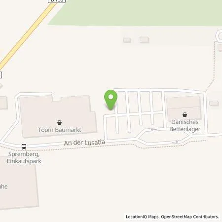 Standortübersicht der Tankstelle Städtische Werke Spremberg (Lausitz) GmbH in 03130 Spremberg