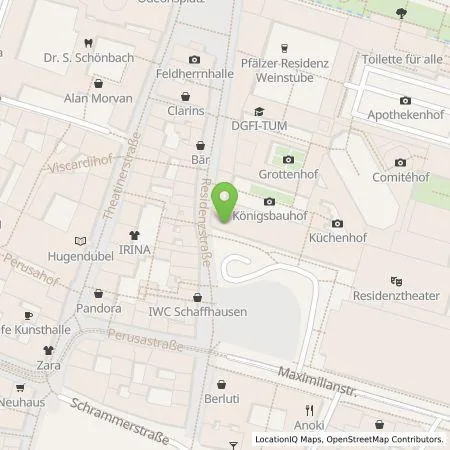 Standortübersicht der Tankstelle symCharge GmbH in 80539 München