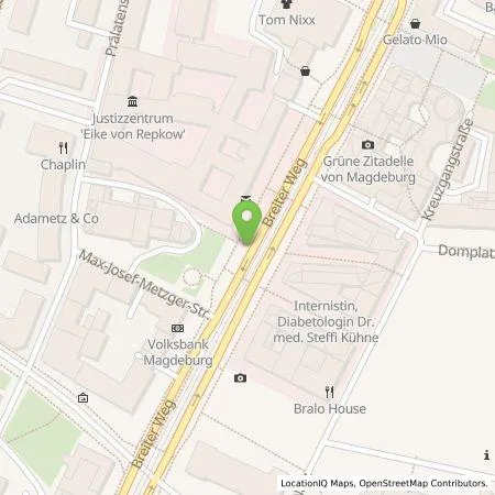 Standortübersicht der Tankstelle Städtische Werke Magdeburg GmbH & Co. KG in 39104 Magdeburg