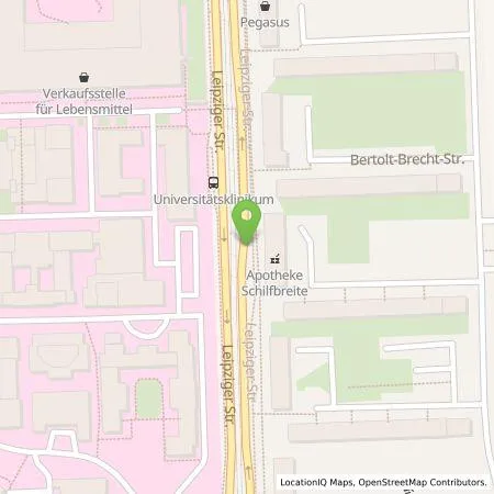 Standortübersicht der Tankstelle Städtische Werke Magdeburg GmbH & Co. KG in 39120 Magdeburg