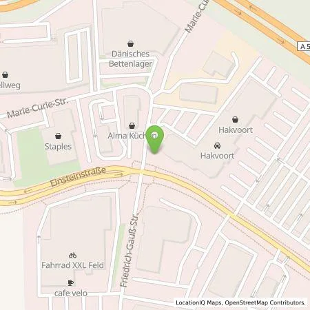 Standortübersicht der Tankstelle rhenag Rheinische Energie Aktiengesellschaft in 53757 Sankt Augustin