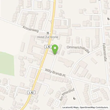 Standortübersicht der Tankstelle rhenag Rheinische Energie Aktiengesellschaft in 53859 Niederkassel