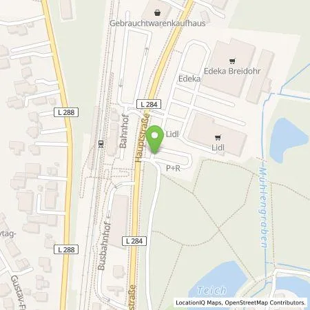 Standortübersicht der Tankstelle StadtWerke Rösrath - Energie GmbH in 51503 Rösrath