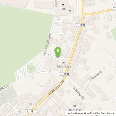 Standortübersicht der Tankstelle Bürger-Energie Grabfeld eG in 98630 Römhild