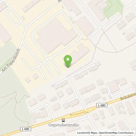 Standortübersicht der Tankstelle NetzService Ruhr GmbH in 58710 Menden