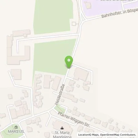 Standortübersicht der Tankstelle NetzService Ruhr GmbH in 58708 Menden