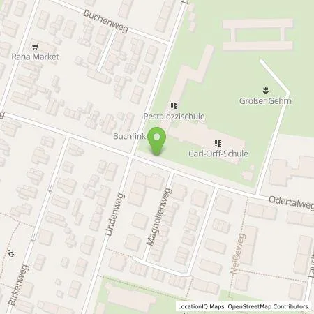 Standortübersicht der Tankstelle Stadtwerke Ettlingen GmbH in 76275 Ettlingen