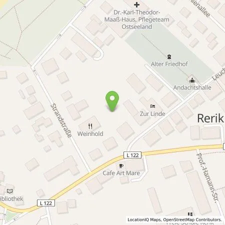 Standortübersicht der Tankstelle Komm ans Meer eGbR in 18230 Ostseebad Rerik