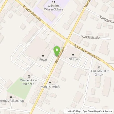 Standortübersicht der Tankstelle Holsteiner Energieversorgungs GmbH in 23701 Eutin