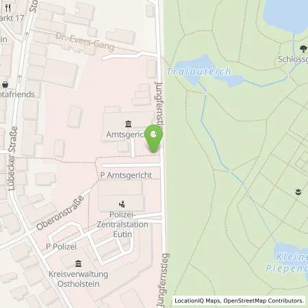 Standortübersicht der Tankstelle Holsteiner Energieversorgungs GmbH in 23701 Eutin