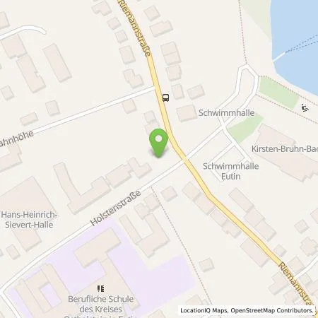 Standortübersicht der Tankstelle Holsteiner Energieversorgungs GmbH in 23701 Eutin