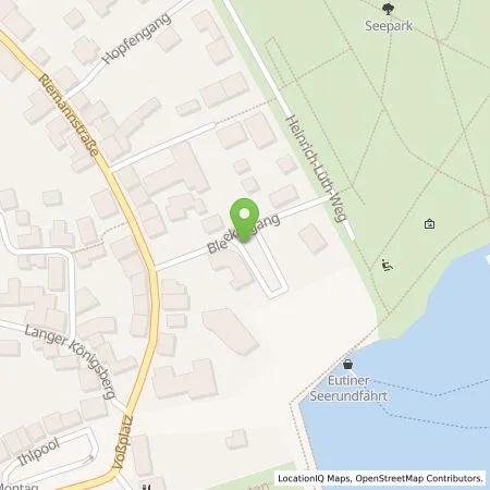 Standortübersicht der Tankstelle Holsteiner Energieversorgungs GmbH in 23701 Eutin