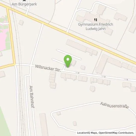 Standortübersicht der Tankstelle Stadtwerke Neuruppin GmbH in 16866 Kyritz