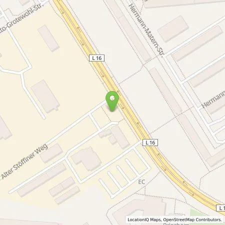 Standortübersicht der Tankstelle Stadtwerke Neuruppin GmbH in 16816 Neuruppin