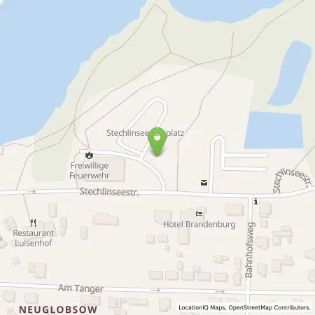 Standortübersicht der Tankstelle Stadtwerke Neuruppin GmbH in 16775 Stechlinsee (Neuglobsow)