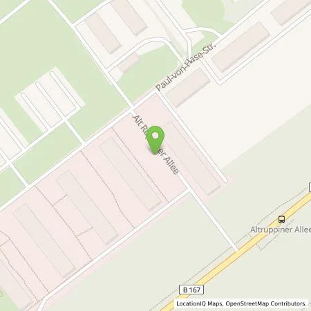 Standortübersicht der Tankstelle Stadtwerke Neuruppin GmbH in 16816 Neuruppin