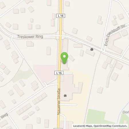 Standortübersicht der Tankstelle Stadtwerke Neuruppin GmbH in 16816 Neuruppin