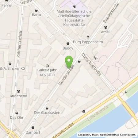 Standortübersicht der Tankstelle SWM Versorgungs GmbH in 80469 München