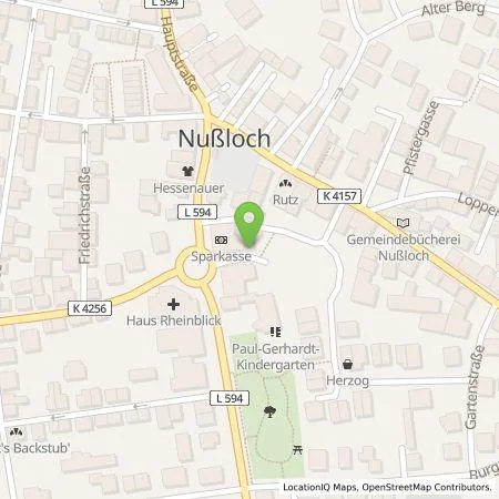 Standortübersicht der Tankstelle KWG GmbH Nußloch in 69226 Nußloch
