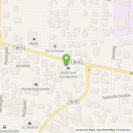 Standortübersicht der Tankstelle Stadtwerke Ingolstadt Energie GmbH in 85051 Ingolstadt