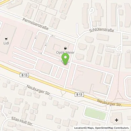 Standortübersicht der Tankstelle Stadtwerke Ingolstadt Energie GmbH in 85057 Ingolstadt