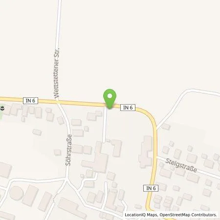 Standortübersicht der Tankstelle Stadtwerke Ingolstadt Energie GmbH in 85055 Ingolstadt