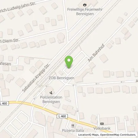 Standortübersicht der Tankstelle Stadtwerke Springe GmbH in 31832 Springe