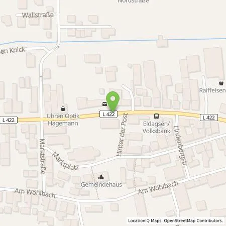 Standortübersicht der Tankstelle Stadtwerke Springe GmbH in 31832 Springe