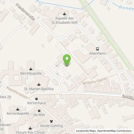 Standortübersicht der Tankstelle Stadtwerke Kevelaer in 47623 Kevelaer