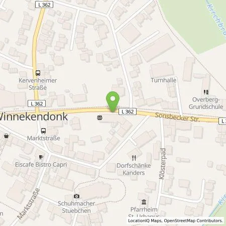 Standortübersicht der Tankstelle Stadtwerke Kevelaer in 47626 Kevelaer