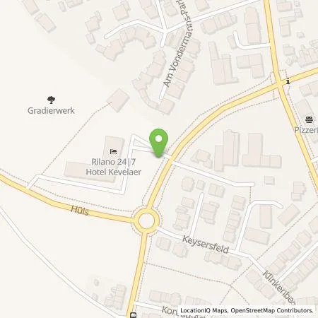 Standortübersicht der Tankstelle Stadtwerke Kevelaer in 47623 Kevelaer