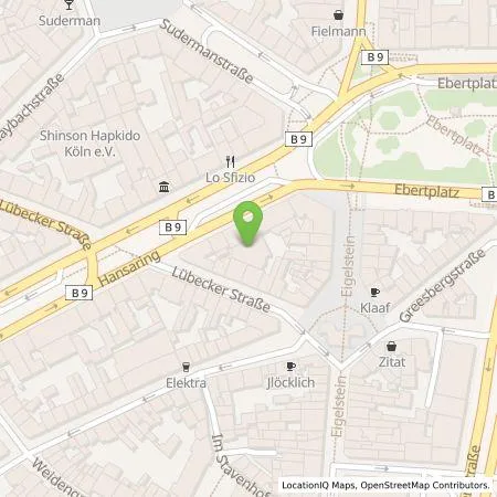 Standortübersicht der Tankstelle F&S Wellness in 50670 Köln