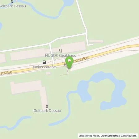 Standortübersicht der Tankstelle Burchard Führer GmbH in 06847 Dessau-Roßlau