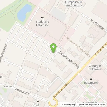 Standortübersicht der Tankstelle ubitricity Gesellschaft für verteilte Energiesysteme mbH in 14612 Falkensee