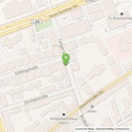 Standortübersicht der Tankstelle ubitricity Gesellschaft für verteilte Energiesysteme mbH in 38106 Braunschweig