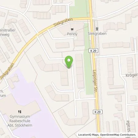 Standortübersicht der Tankstelle ubitricity Gesellschaft für verteilte Energiesysteme mbH in 38124 Braunschweig