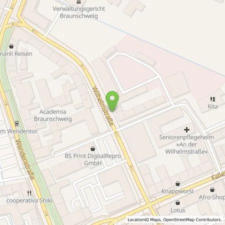 Standortübersicht der Tankstelle ubitricity Gesellschaft für verteilte Energiesysteme mbH in 38100 Braunschweig