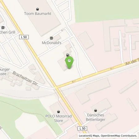 Standortübersicht der Tankstelle BP Europa SE in 06118 Halle