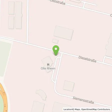 Standortübersicht der Tankstelle Backcharge GmbH in 26899 Rhede (Ems)