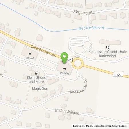 Standortübersicht der Tankstelle EnBW mobility+ AG und Co.KG in 57234 Wilnsdorf