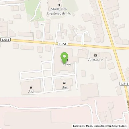 Standortübersicht der Tankstelle EnBW mobility+ AG und Co.KG in 44536 Lünen