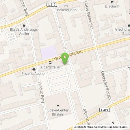 Standortübersicht der Tankstelle EDEKA RR Stiftung & Co. KG in 42289 Wuppertal